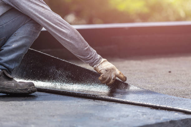 Professional Basement Waterproofing technician working in Alamo, TN